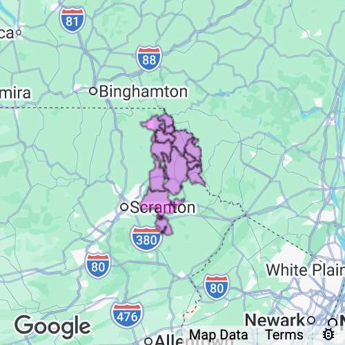 Wayne County Pennsylvania real estate agent mailing area