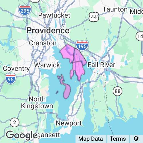 BRISTOL county map