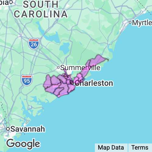 Charleston County South Carolina real estate agent mailing area