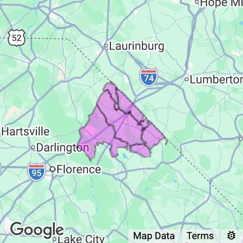 Dillon County South Carolina real estate agent mailing area