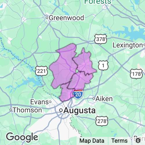 Edgefield County South Carolina real estate agent mailing area