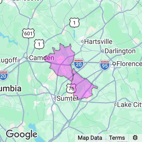 Lee County South Carolina real estate agent mailing area