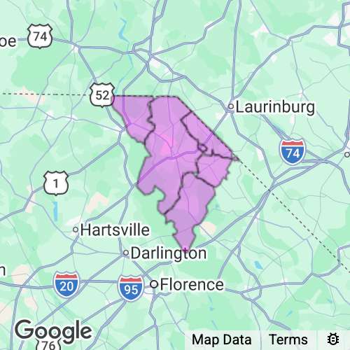 Marlboro County South Carolina real estate agent mailing area