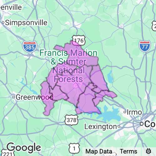 Newberry County South Carolina real estate agent mailing area