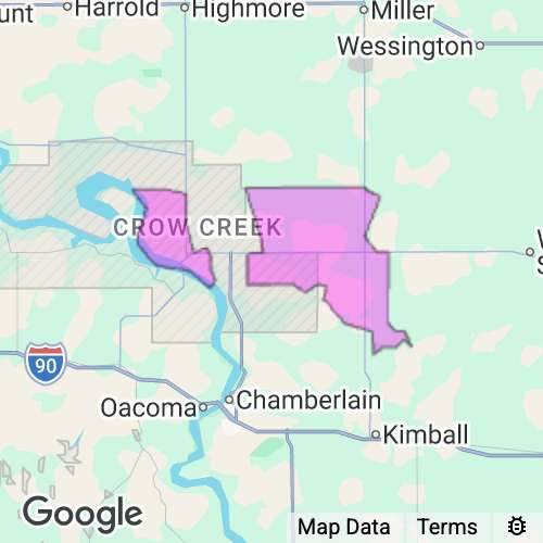 BUFFALO county map