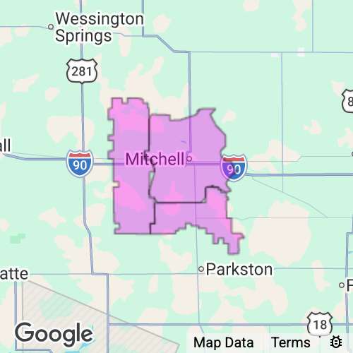 DAVISON county map