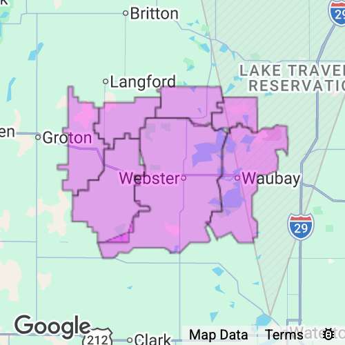 DAY county map
