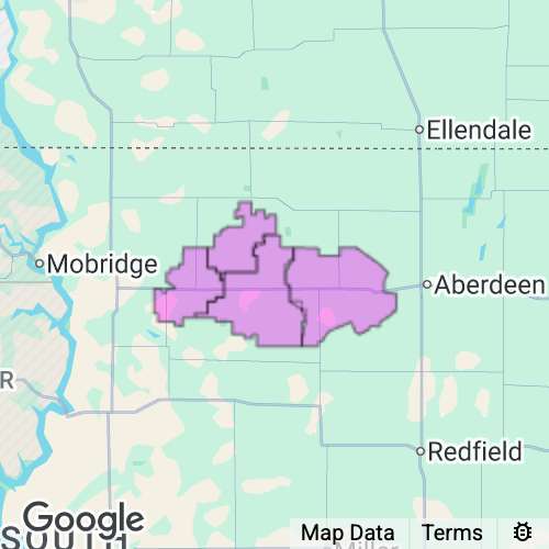 EDMUNDS county map