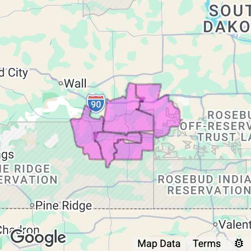 JACKSON county map