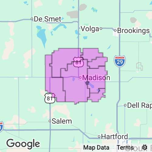 LAKE county map