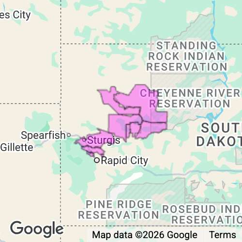 MEADE county map