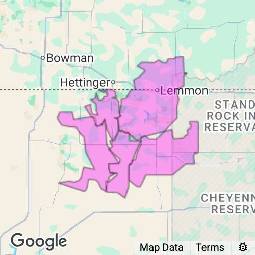PERKINS county map