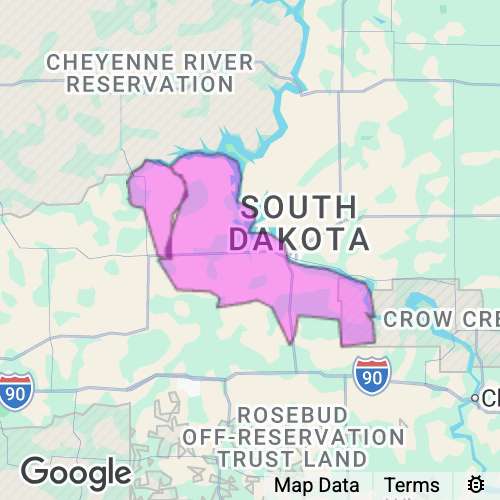 STANLEY county map