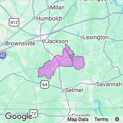 CHESTER county map
