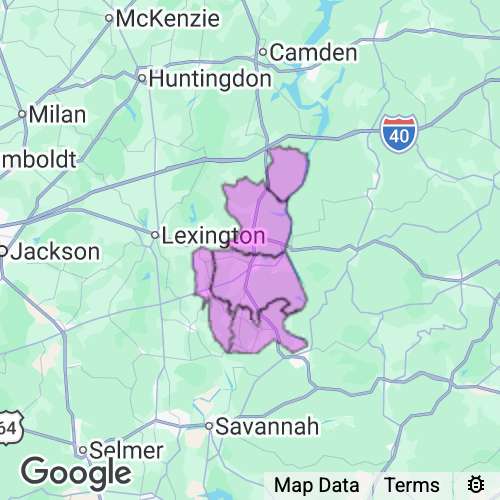 DECATUR county map