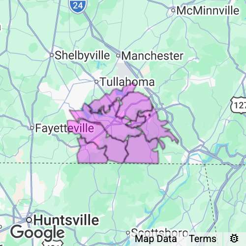 FRANKLIN county map