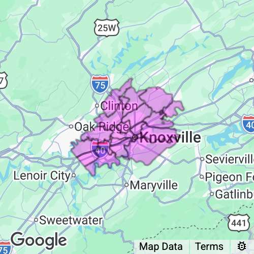 KNOX county map