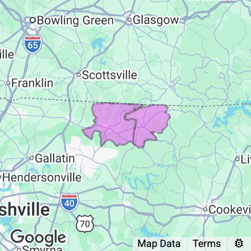 MACON county map