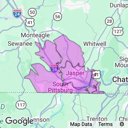 MARION county map
