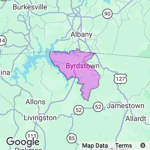 PICKETT county map