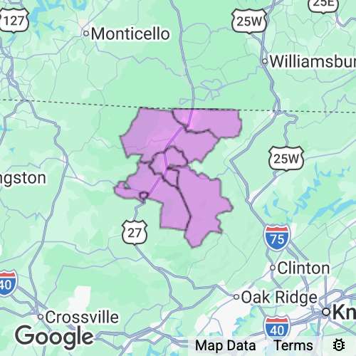 SCOTT county map