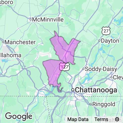 SEQUATCHIE county map
