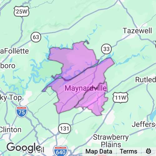 UNION county map