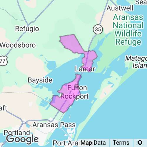 Aransas County Texas real estate agent mailing area