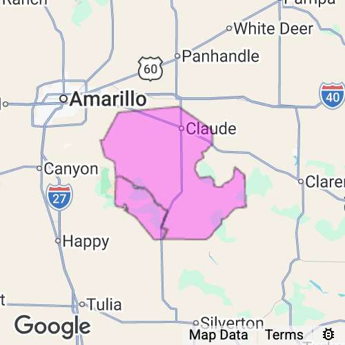 Armstrong County Texas real estate agent mailing area