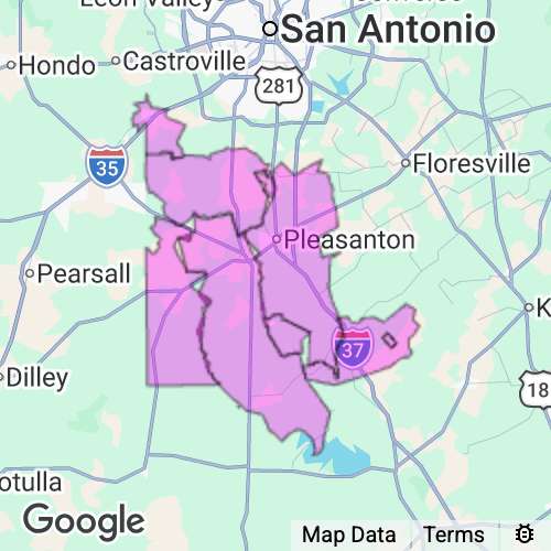Atascosa County Texas real estate agent mailing area