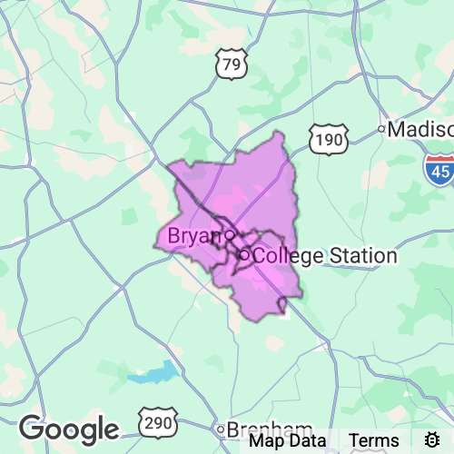 Brazos County Texas real estate agent mailing area
