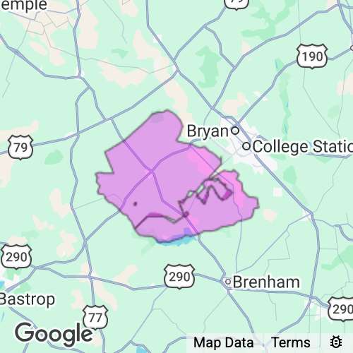 Burleson County Texas real estate agent mailing area