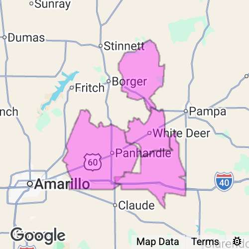 Carson County Texas real estate agent mailing area
