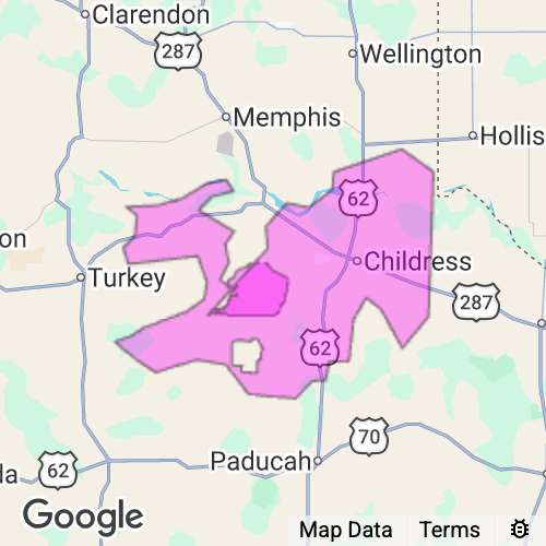 Childress County Texas real estate agent mailing area