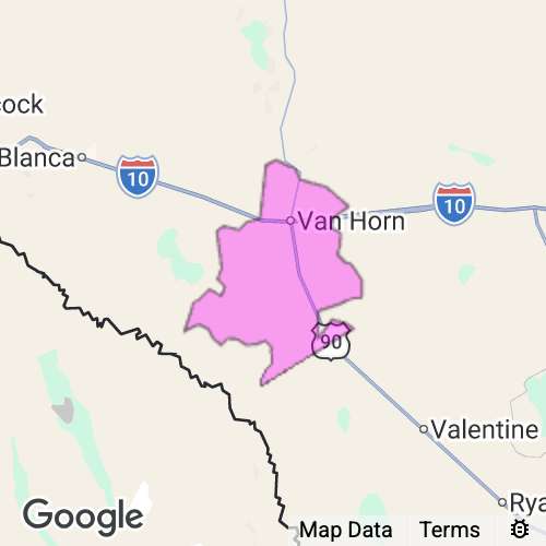 Culberson County Texas real estate agent mailing area