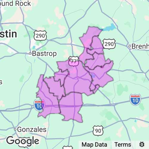 Fayette County Texas real estate agent mailing area