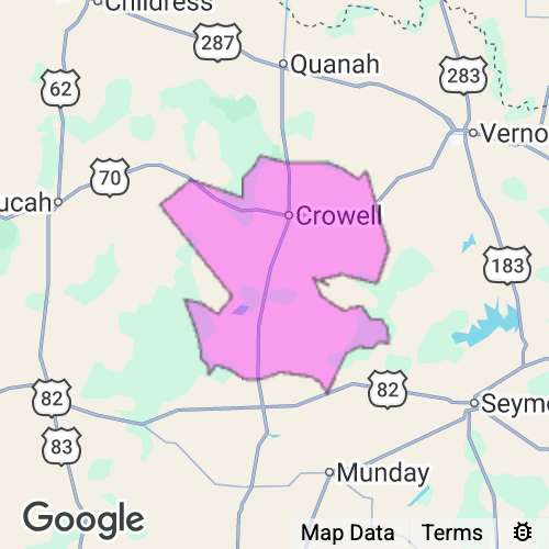 Foard County Texas real estate agent mailing area