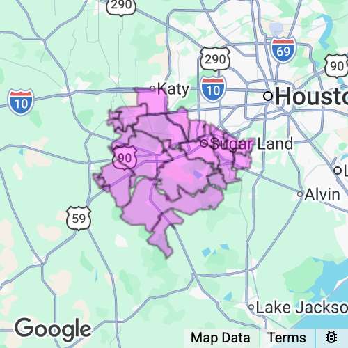 Fort Bend County Texas real estate agent mailing area