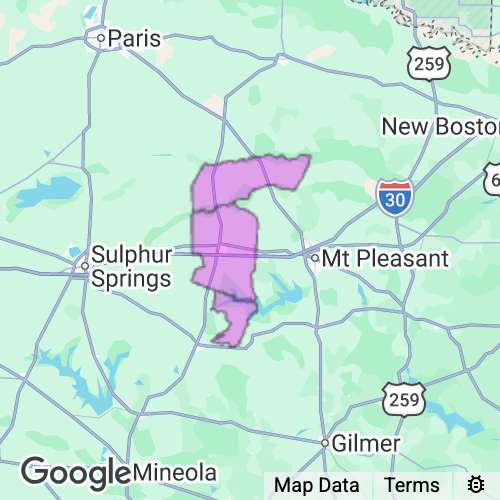 Franklin County Texas real estate agent mailing area