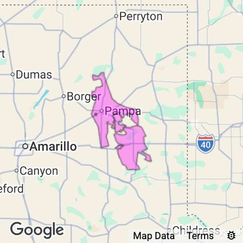 Gray County Texas real estate agent mailing area