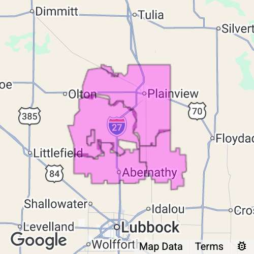 Hale County Texas real estate agent mailing area