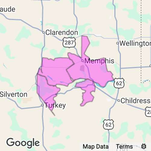 Hall County Texas real estate agent mailing area