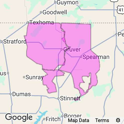 Hansford County Texas real estate agent mailing area