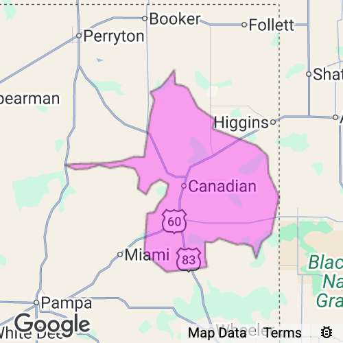 Hemphill County Texas real estate agent mailing area
