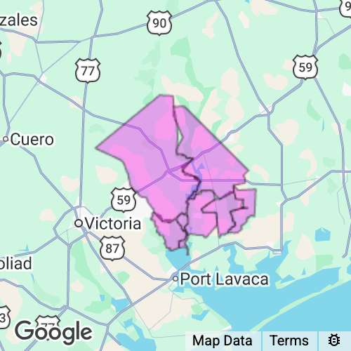 Jackson County Texas real estate agent mailing area