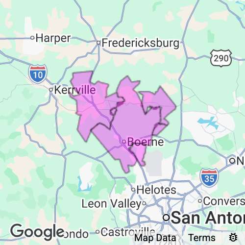 Kendall County Texas real estate agent mailing area