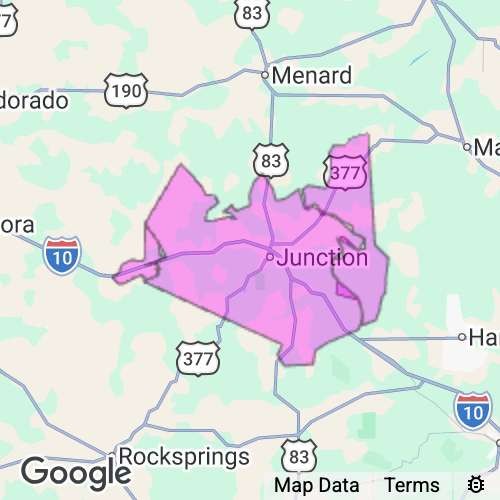 Kimble County Texas real estate agent mailing area