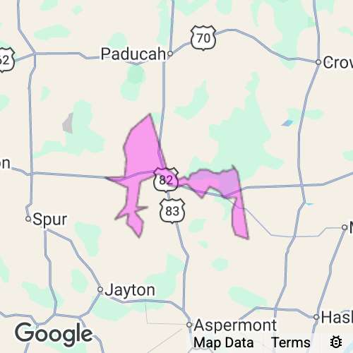 King County Texas real estate agent mailing area
