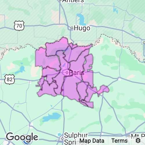 Lamar County Texas real estate agent mailing area