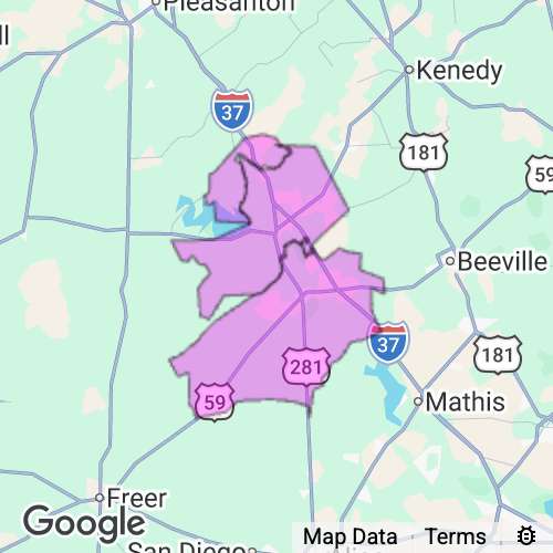 Live Oak County Texas real estate agent mailing area